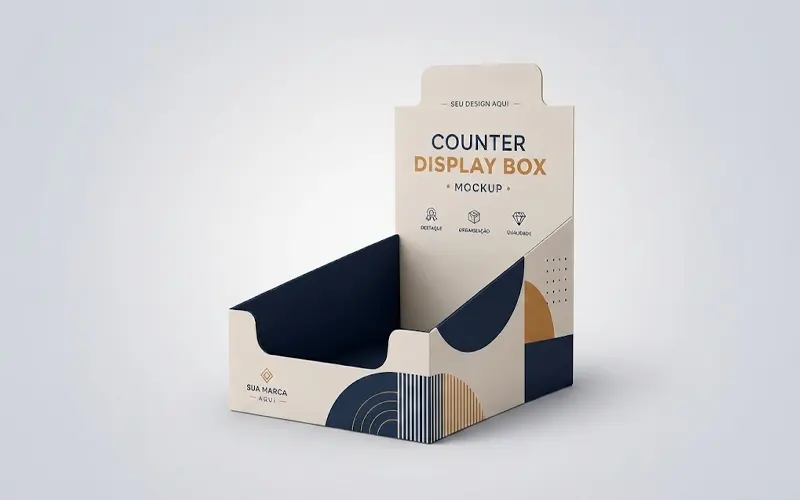 Caixa Display - impressão